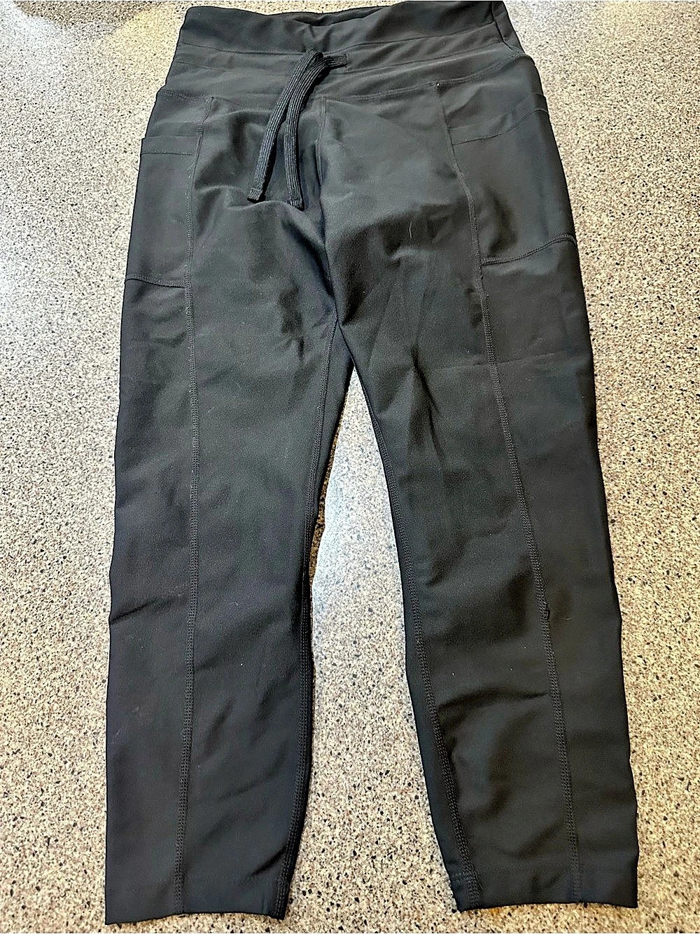 HYPE High Waist Performance Leggings with Pockets Black Medium